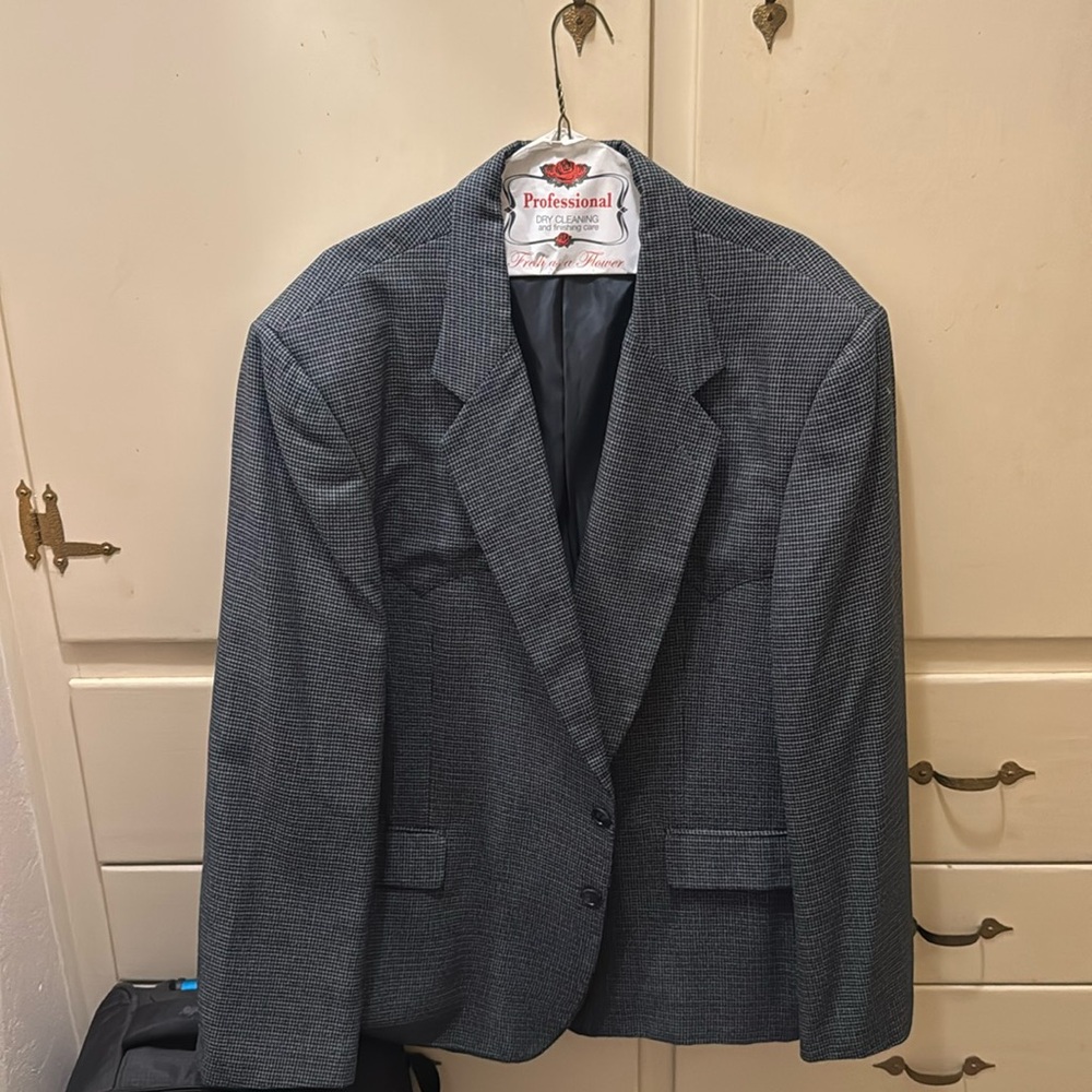 Western cut sport coat
